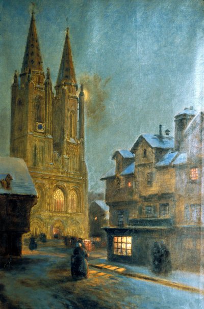 Church ND de St Lo, painting by Maurice Orange by Unbekannt Unbekannt